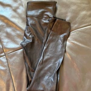 Spanx Faux Leather Leggings